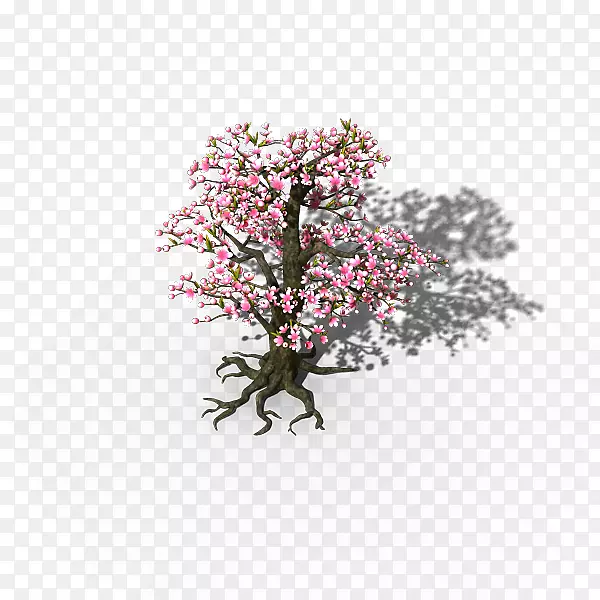 立体桃花树游戏树