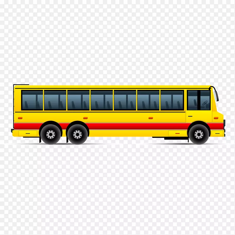 公交车车辆侧面设计