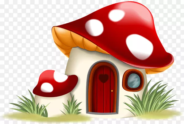 蘑菇做的家