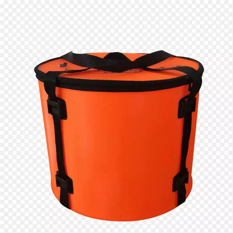 橙色钓鱼桶