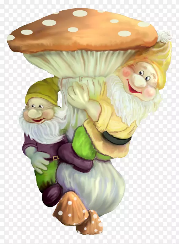小矮人和蘑菇简图