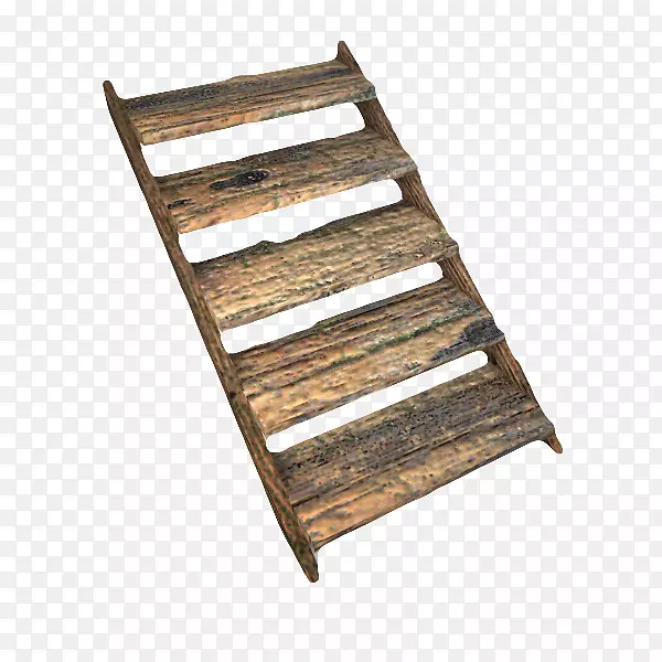老化木头台阶