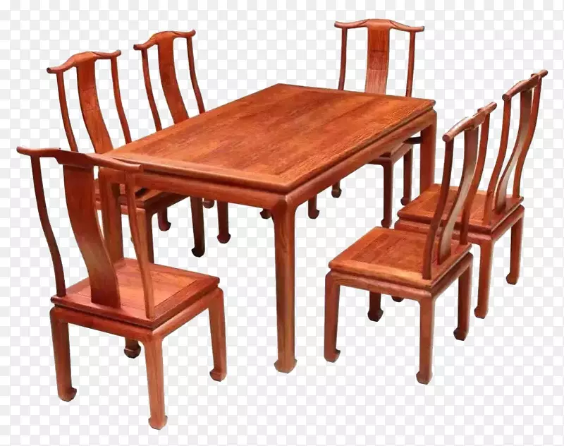 餐桌椅七件套
