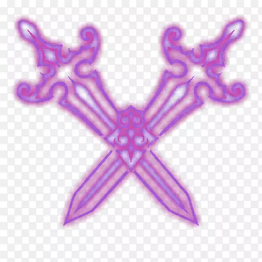 紫色双刀图标纹理