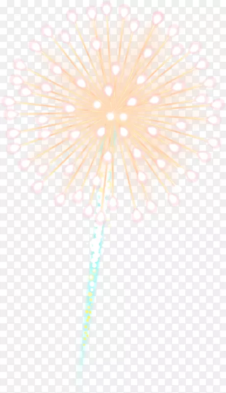 唯美黄色蒲公英