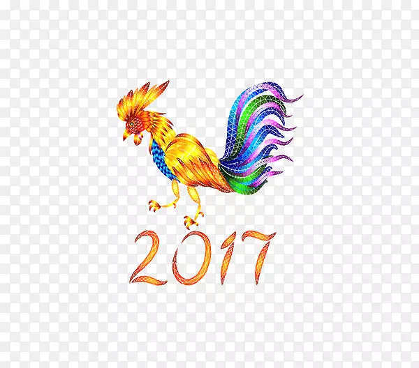 金鸡拜年