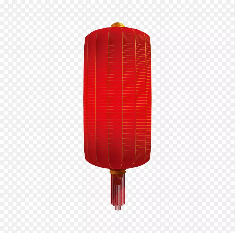 简单优雅的大红灯笼