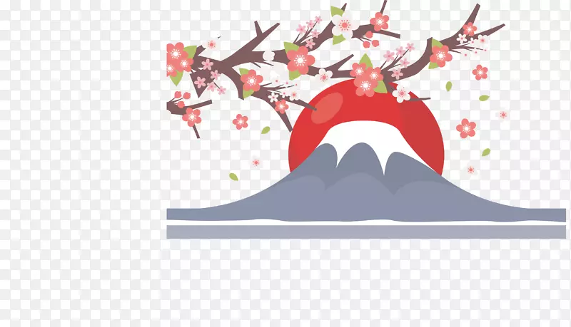 日本富士山樱花节