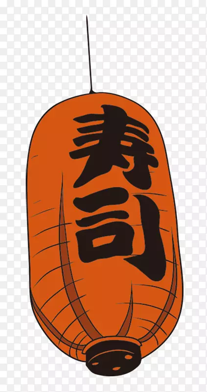 卡通日式寿司灯笼