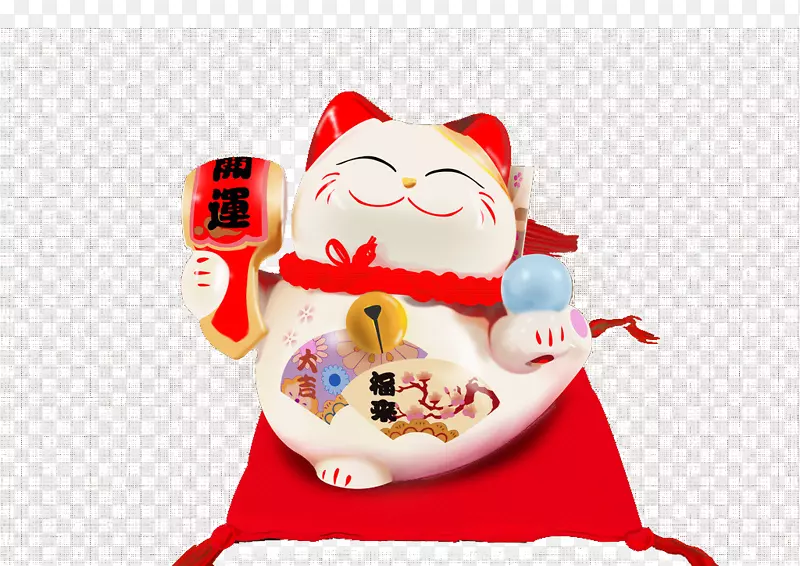 一个招财猫