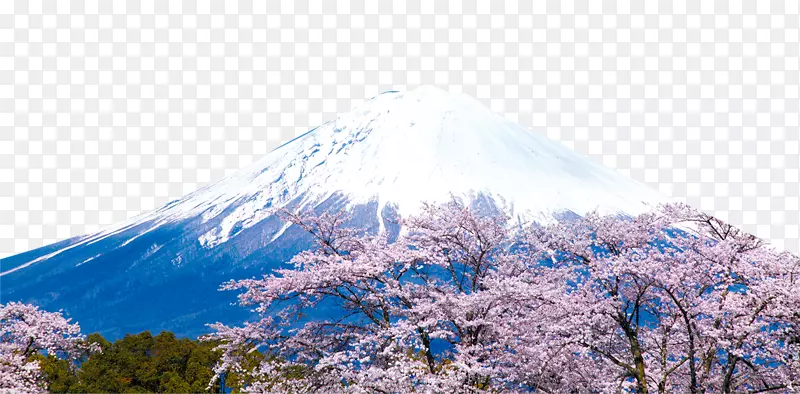 日本富士雪山