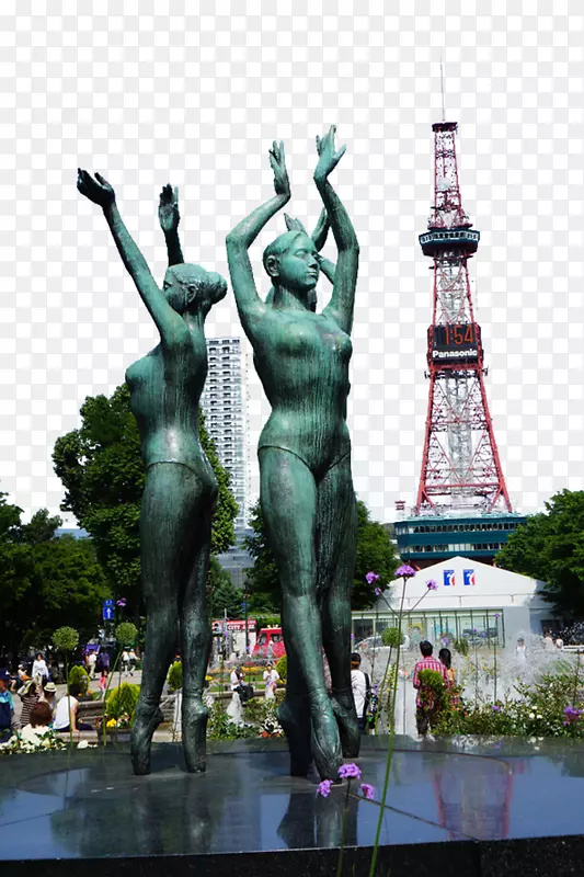 北海道大通公园雕塑