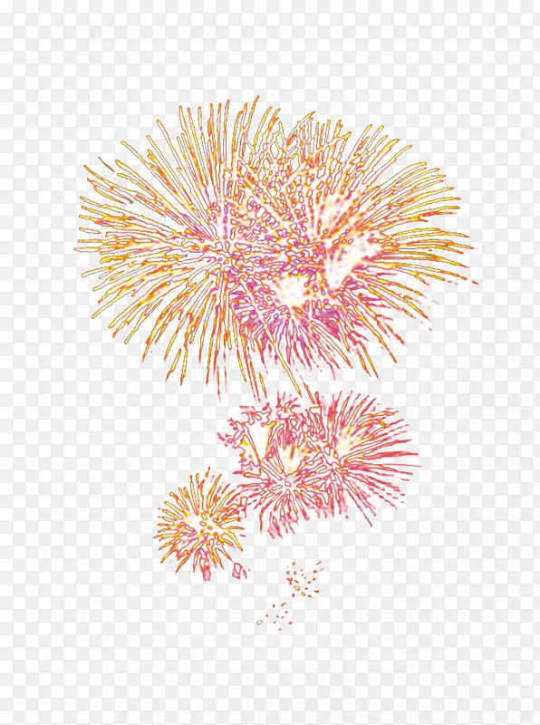 炫丽璀璨的烟花素材