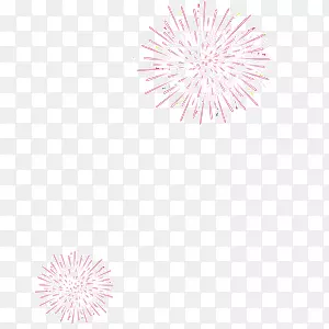 紫色节日绚丽烟花