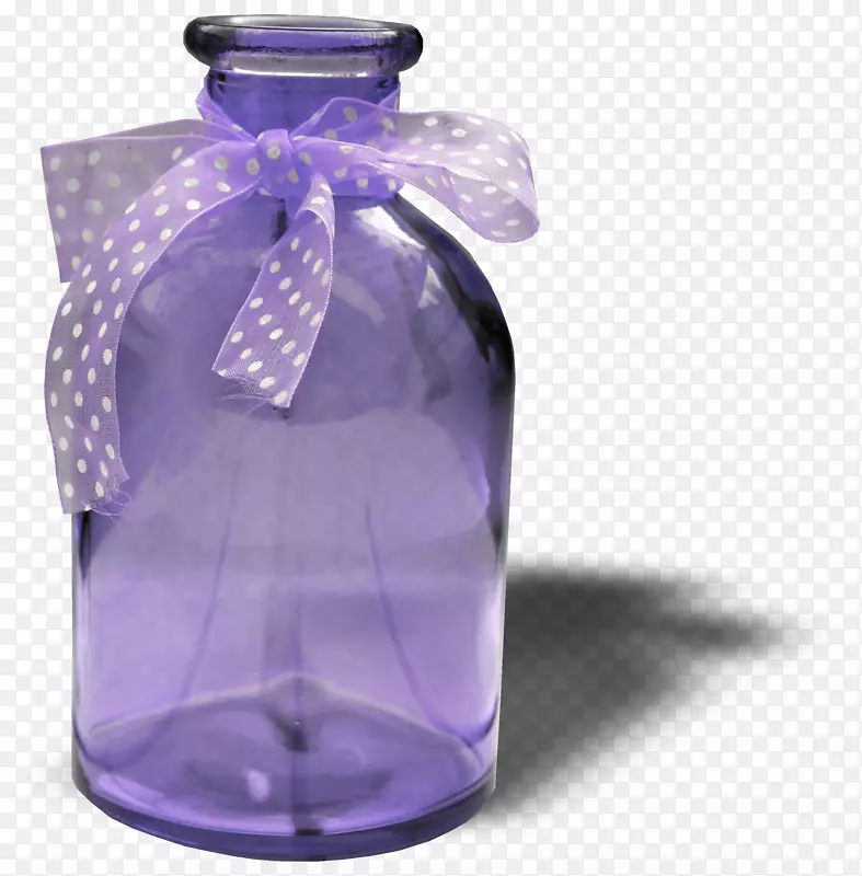 紫色漂流瓶