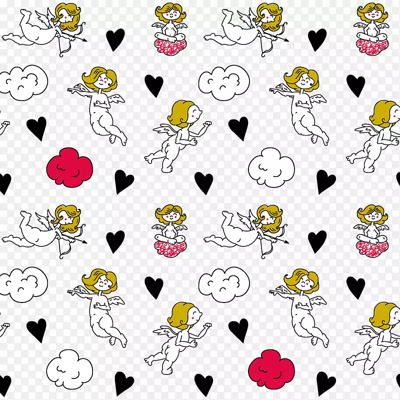 三八妇女节爱情元素装饰