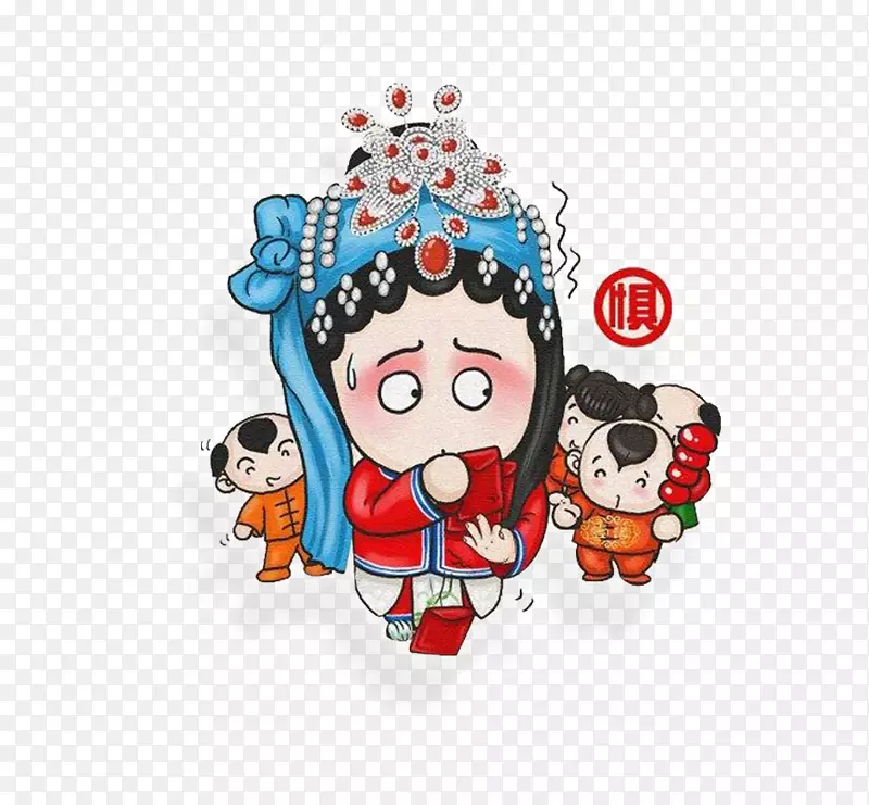 戏曲人物仇恨素材设计PNG图片素材下载_图片编号yezlzmpq-免抠素材网