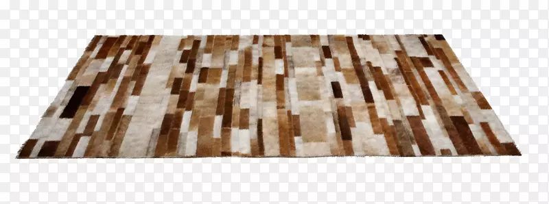 棕色花纹北欧地毯
