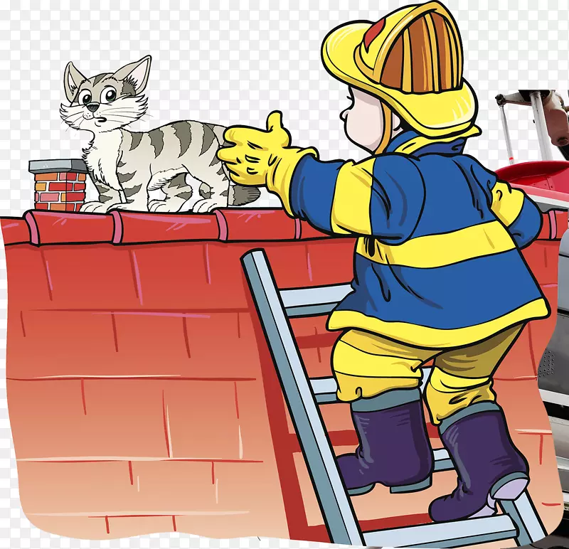 消防员小猫