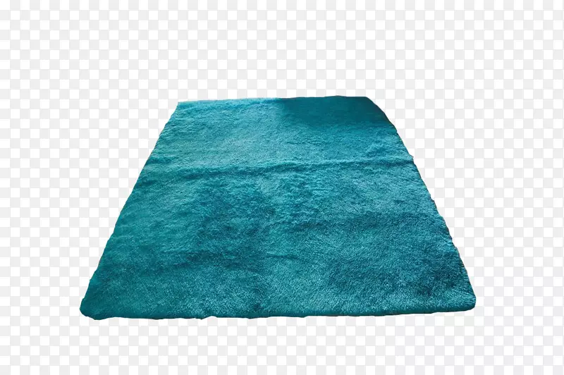 现代化免扣居家式蓝色毛地毯素材