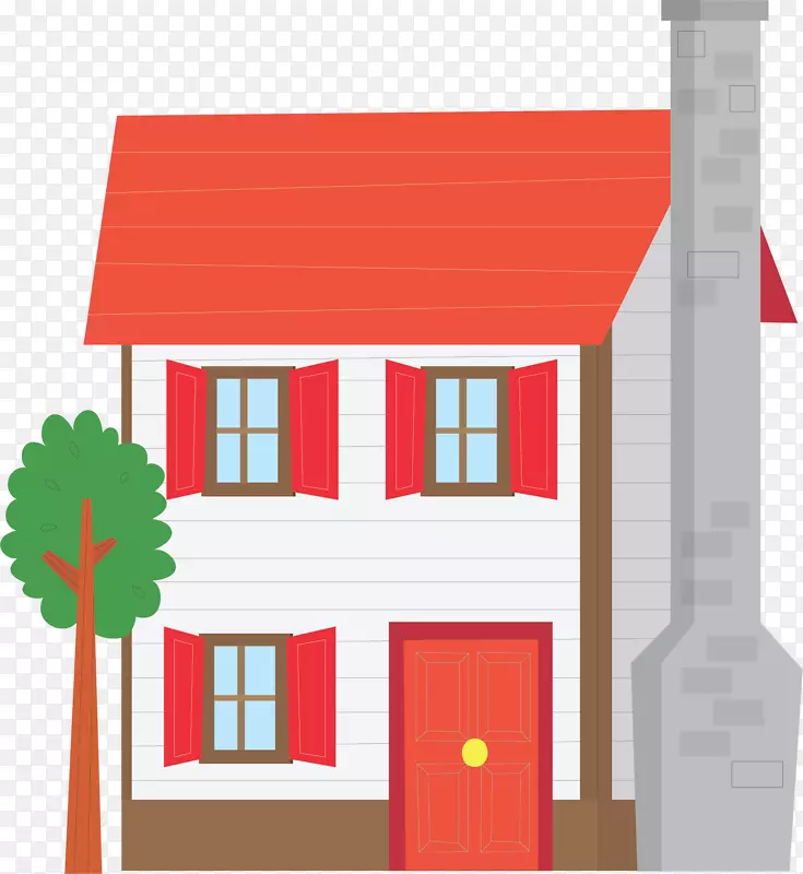 红色屋顶度假小屋