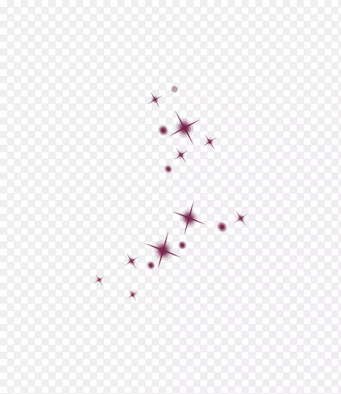 唯美紫色星星