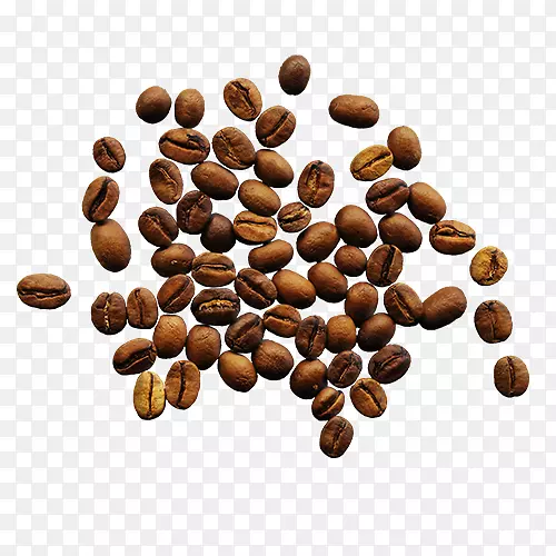 棕色简约装饰咖啡豆装饰图