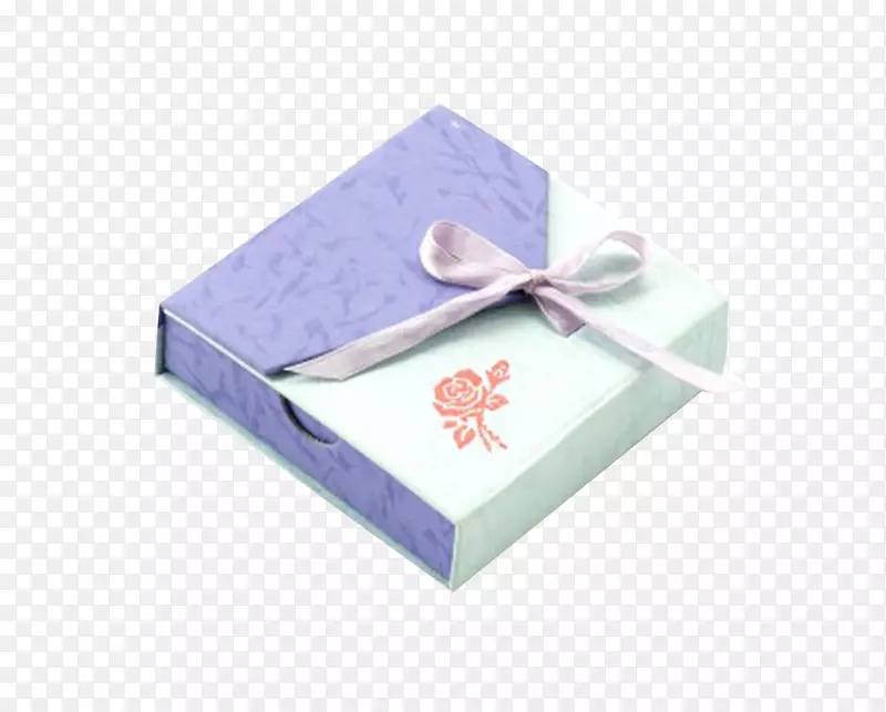 淡紫色包装礼盒