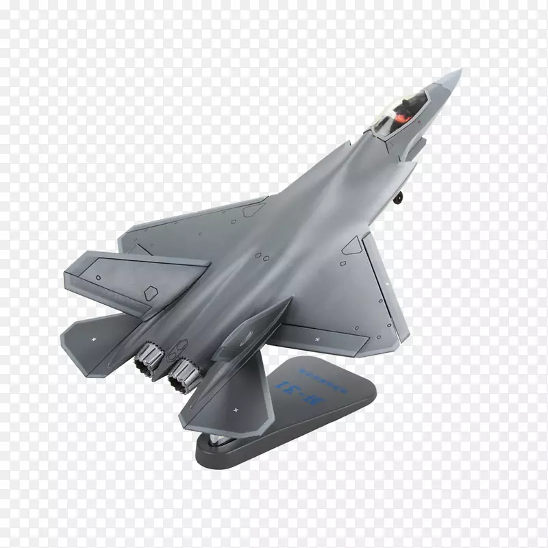 灰色飞机模型设计素材