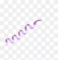紫色卷带