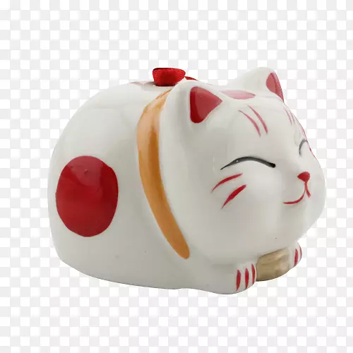 日式招财猫伴手礼素材