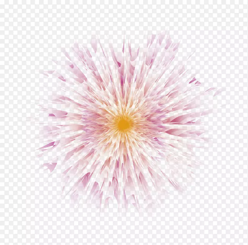 清新粉色小花