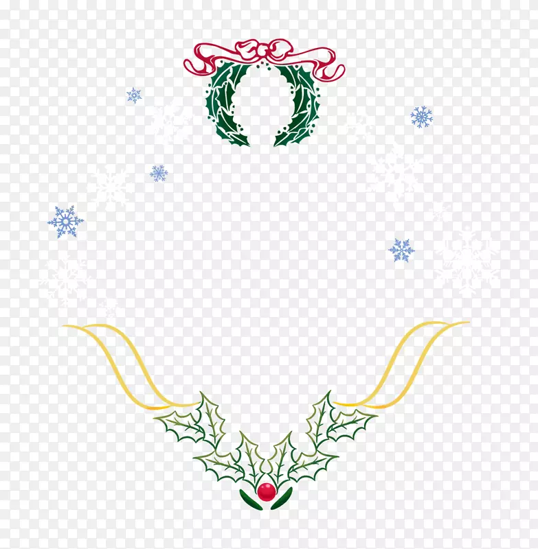 圣诞铃铛装饰图案