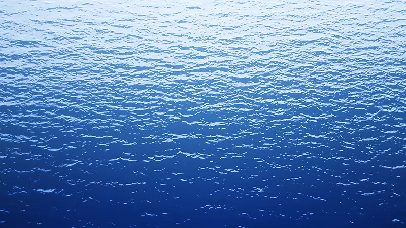蓝色水面波纹海报背景