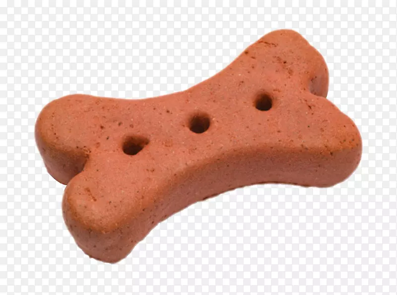 棕色可爱动物的食物骨头狗粮饼干