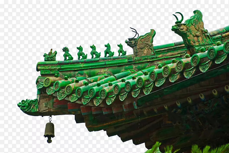 中式屋檐传统建筑装饰