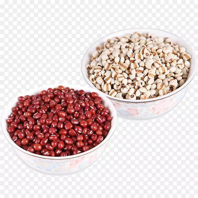 红豆薏米原料PNG