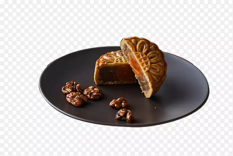 蛋黄核桃月饼