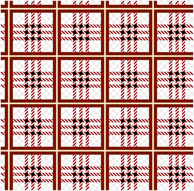 棕色格子花纹