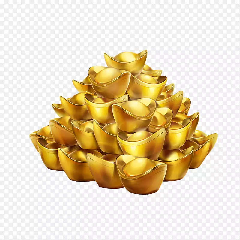 一堆金子