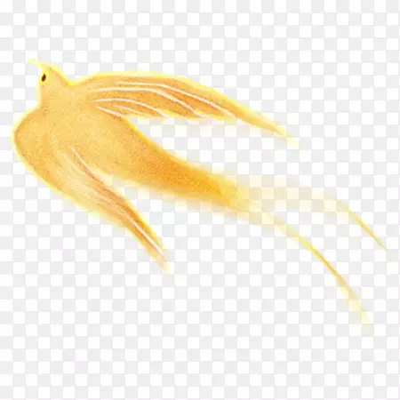 金色的燕子素材
