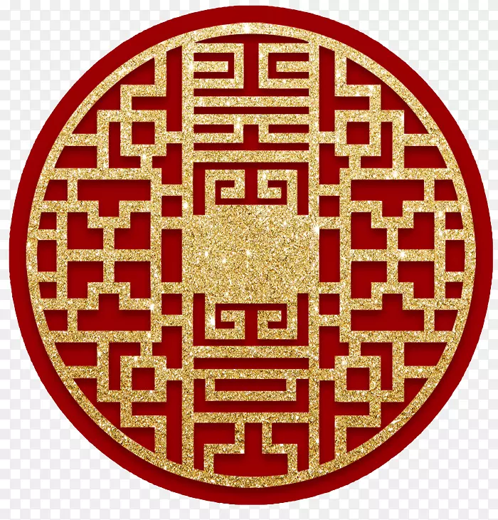 金色中国风花纹窗花PNG图片素材下载_图片编号ymrpmzgq-免抠素材网