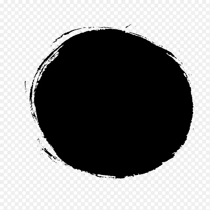中国风黑色圆圈