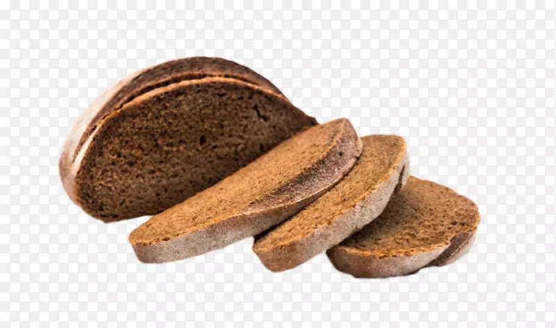 棕色切片的面包实物