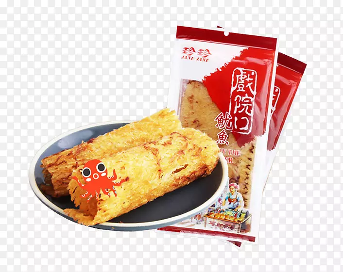 免抠素材烤鱿鱼图片