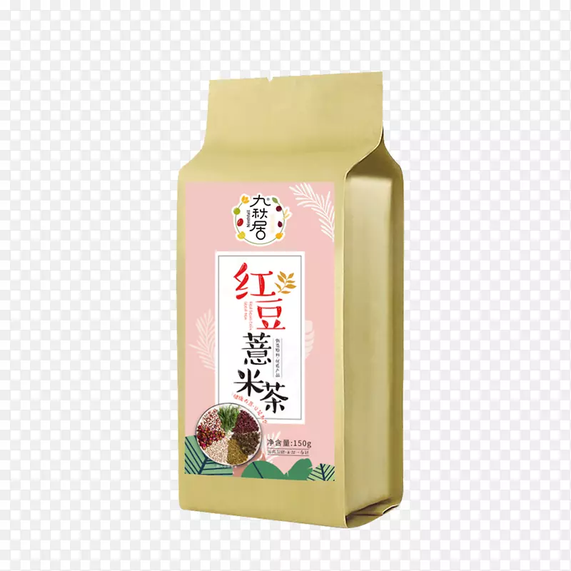 一包红豆薏米茶设计素材