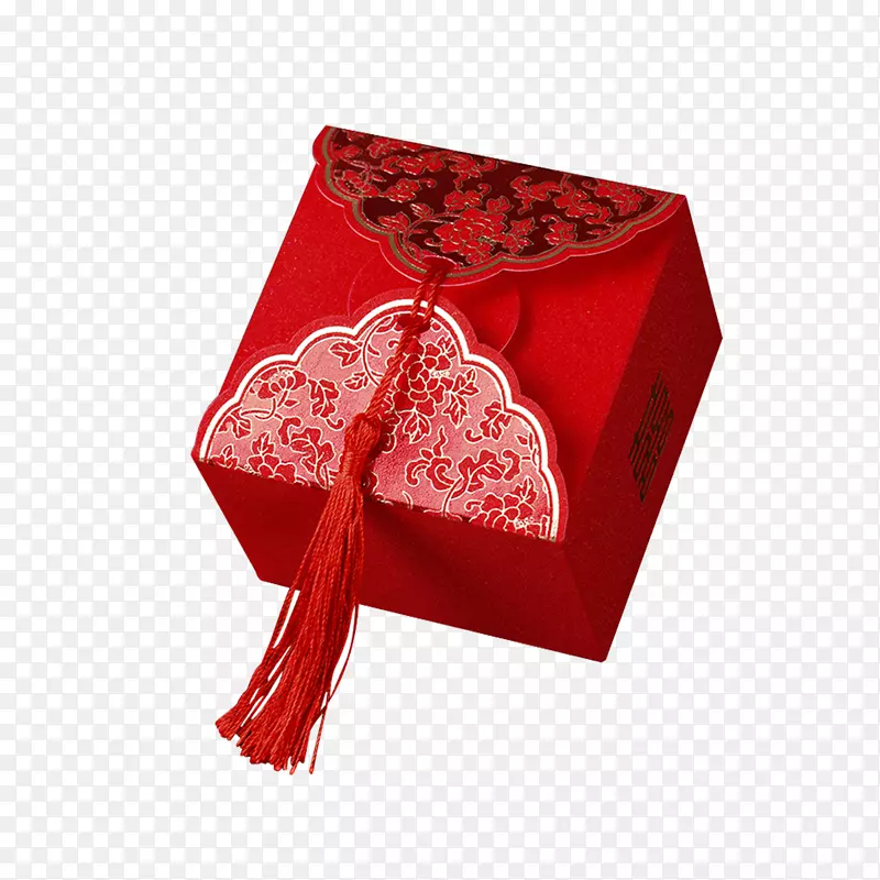 红色糖盒设计图片