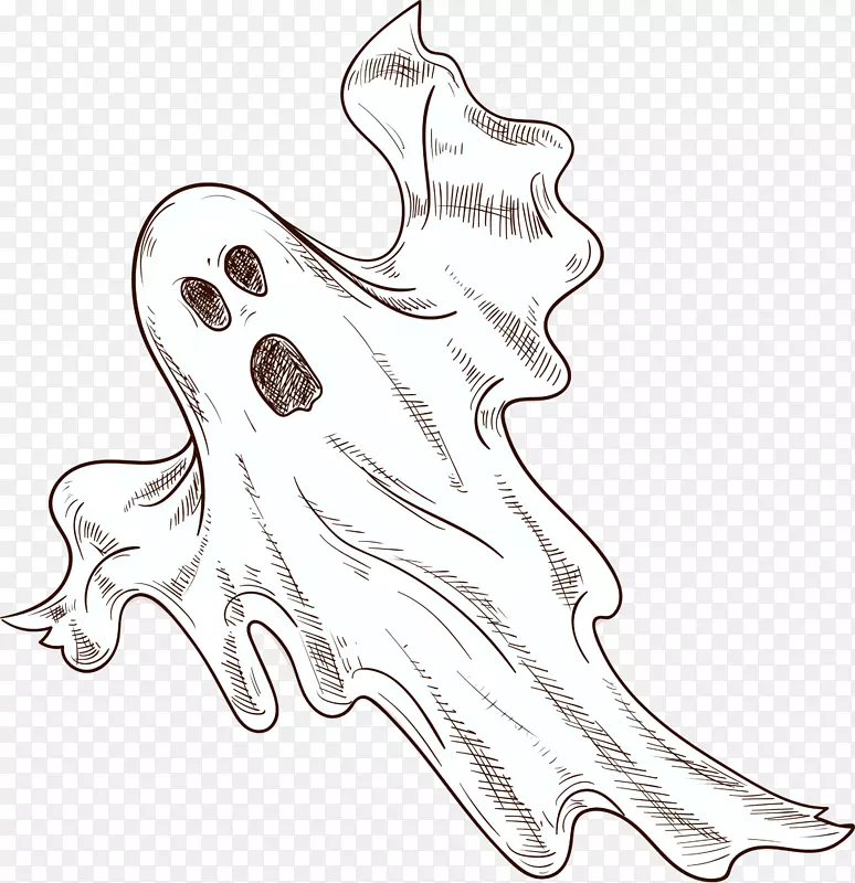 白色幽灵鬼魂