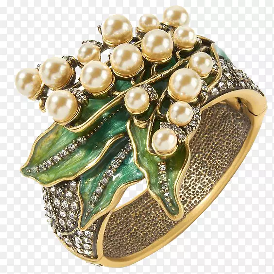 复古珍珠装饰戒指