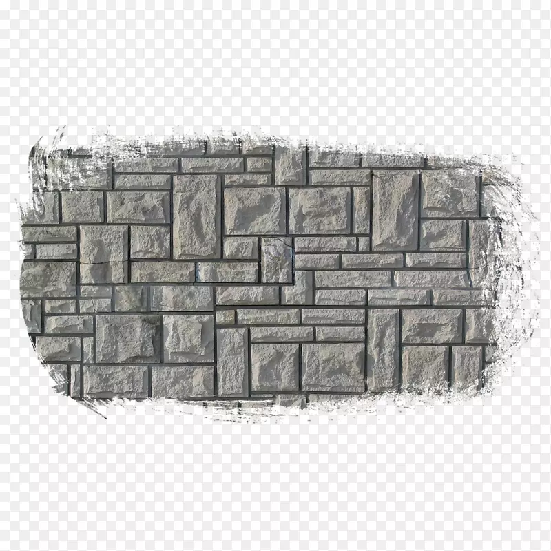 灰色不规则瓷砖外墙